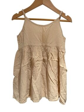 NORALEE cream / beige lightweight sleeveless dress - size 6